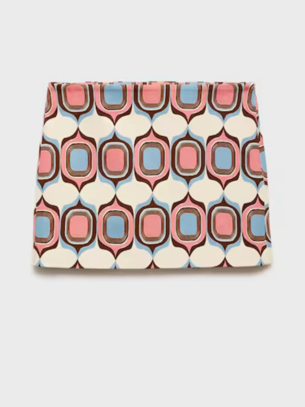 NWT Mango Retro Print Mini Skirt